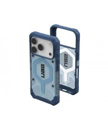 UAG Чохол+ремінець UAG для iPhone 17 Pro, Pathfinder Clear MagSafe Bundle, Blues Lanyard