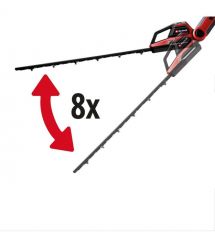 Einhell Einhell GP-HH 18/50 Li T BL-Solo cordless telescopic brushless hedge trimmer 18V 500mm 4.15kg without battery and charge
