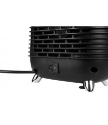 Neo Tools electric fan heater, 1.5kW, thermostat, black, 1.08 kg