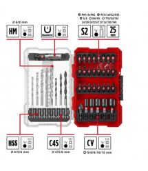 Einhell Einhell Impact Bit and Drill Set 39pcs M-Case 0.66kg