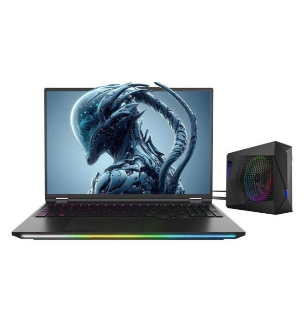 Dream Machines Notebook RX5090-16 16WQXGA, Intel U9-275HX, 32GB, F2TB, NVD5090-24, DOS, black