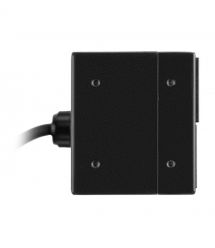 MIRSAN Пристрій розподілу електроживлення MXB, 2U, 16A, 1Ph, 16 гібридних розеток (C13-C19), чорний