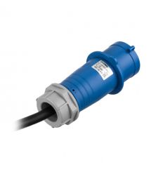 MIRSAN Пристрій розподілу електроживлення MXB, 2U, 16A, 1Ph, 16 гібридних розеток (C13-C19), чорний