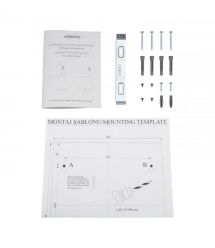 ARDESTO Вытяжка наклонная, 50см, 450м3ч, черный