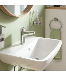 Grohe Washbasin tap QuickFix Swift M spout lenght - 116mm, non-swivel, 1-handle, chrome