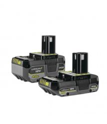 Ryobi Set of battery ONE+ RB18242X 18V 1x2Ah 1x4Ah