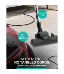 Gorenje container VC, 800W, dust cont -3.3L, HEPA, telescopic, red