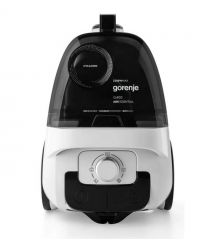 Gorenje container VC, 800W, dust cont-3.3L, HEPA, telescopic, white