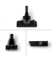 Gorenje bag VC, 800W, bag-3L, weihgt-7.6kg, HEPA, indicator, telescope, touch control, gray-green