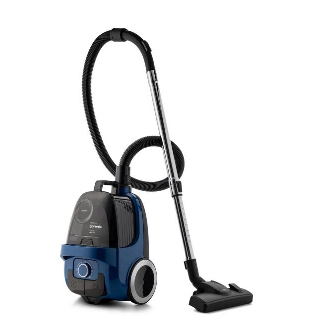 Gorenje container VC, 850W, dust cont-3.3L, HEPA, telescopic, blue