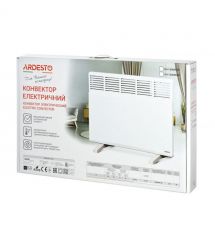 ARDESTO Конвектор, 15м2, 1500Вт, мех. упр-ние, открытый нагрев. элемент, белый