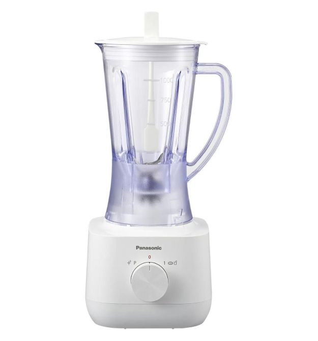 Panasonic Блендер стационарный, 450Вт, чаша-1350мл, мельн., для помола специй, белый