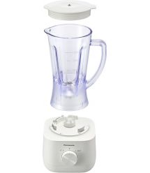 Panasonic Блендер стационарный, 450Вт, чаша-1350мл, мельн., для помола специй, белый