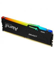 Kingston Память ПК DDR5 64GB 5600 FURY Beast RGB