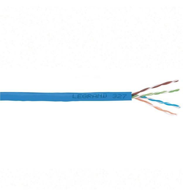 Legrand LCS2 cable CAT 6 U-UTP, AWG 23/1, LSZH, blue, metr