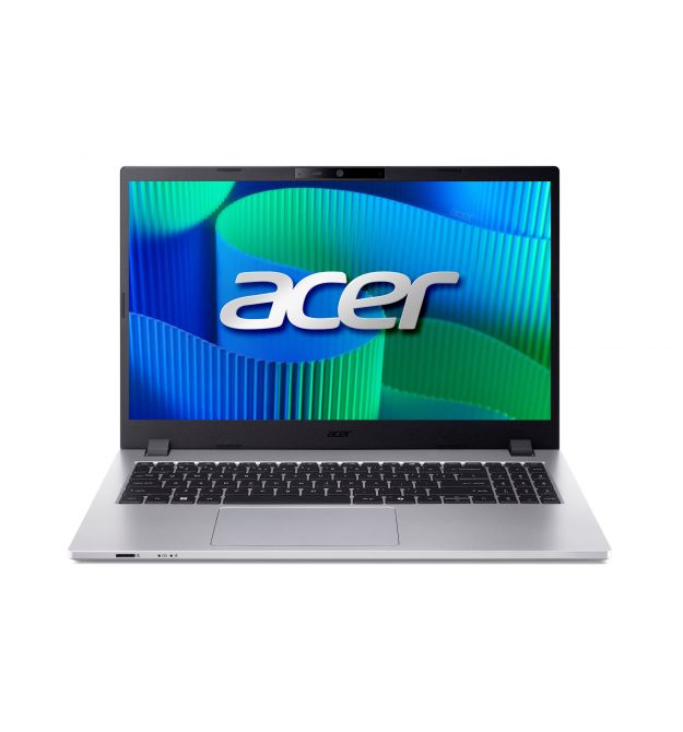 Acer Ноутбук Acer TravelMate TMP215-55 15.6" FHD IPS, Intel U7-225U, 32GB, F1TB, UMA, Lin, сріблястий