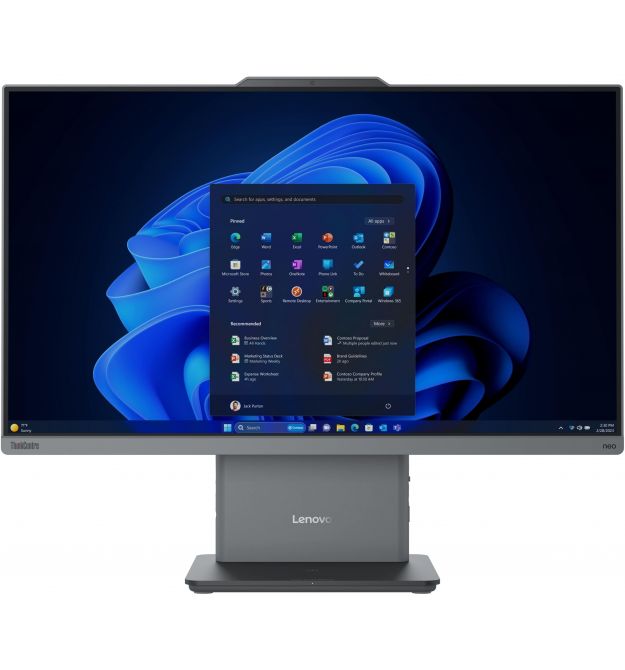 Lenovo ПК Моноблок Lenovo ThinkCentre neo 50a 24-G5 23.8" FHD IPS AG, Intel i3-1315U, 8GB, F256GB, UMA, WiFi, кл+м,