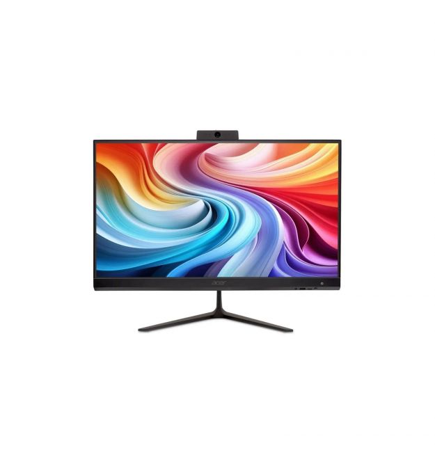 Acer ПК Моноблок Aspire C24-2YE13U3UNL 23.8" FHD, Intel i3-1305U, 16GB, F512GB, UMA, WiFi, Lin, черный
