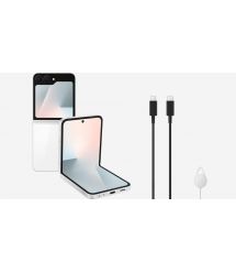 Samsung Galaxy Flip 7 FE 5G (F761) 6.7"/3.4" 8/256GB, 1SIM, 4000mAh, White