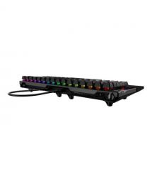 ASUS Keyboard mechanical ROG Falcata split, 83key, Magnetic Switch, USB-A/WL/BT, EN, RGB, black