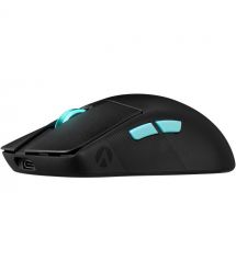 ASUS Мышь ROG Harpe Ace Aim Lab Edition, RGB, USB-A/WL/BT, чёрный