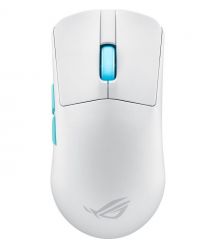 ASUS Мышь ROG Harpe Ace Aim Lab Edition, RGB, USB-A/WL/BT, белый