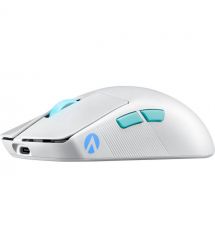 ASUS Мышь ROG Harpe Ace Aim Lab Edition, RGB, USB-A/WL/BT, белый
