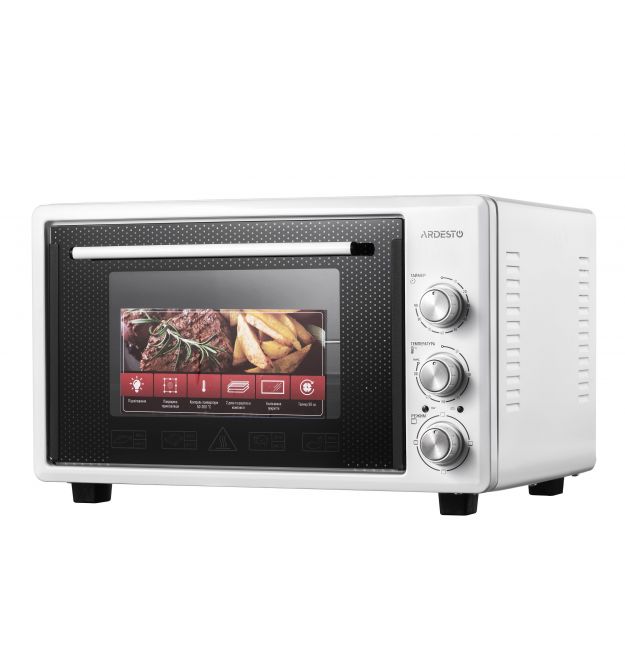 ARDESTO Электрическая мини-печь MEO-S40GW - 1300Вт/40 л./таймер/белая