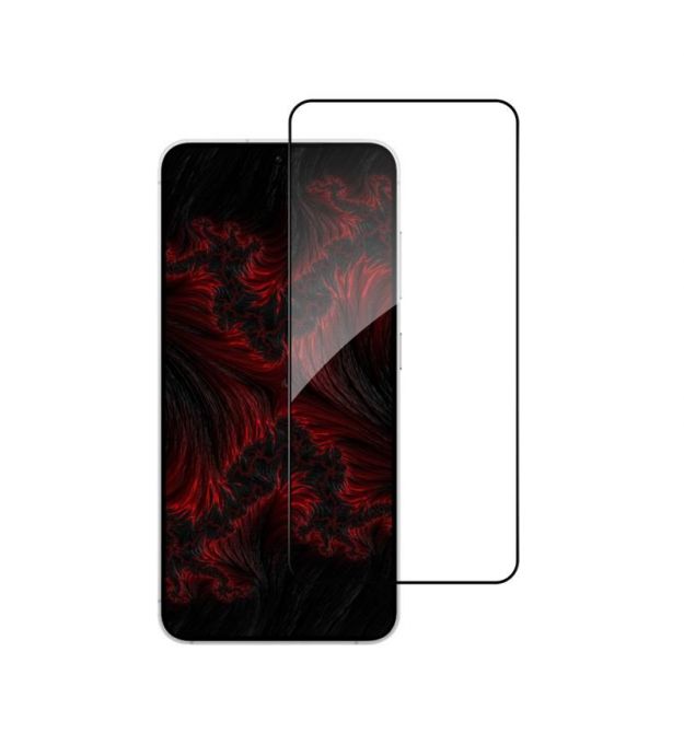 2E Защитное стекло для Samsung Galaxy S24 5G (S921), 2.5D FCFG, (1 Pack), черная рамка