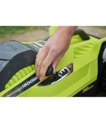 Ryobi Газонокосилка RLM15E36H, 1500Вт, 36см, 45л, 20-70мм, EasyEdge, 11.5кг