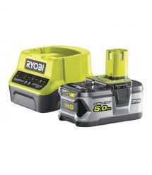 Ryobi Набор аккумулятора и зарядного устройства ONE+ RC18120-150 18В 1х5А·ч ЗУ 2А