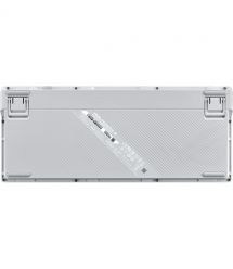 ASUS Keyboard mechanical ROG Azoth X 81key, NX Snow, USB-A/WL/BT, EN, RGB, white