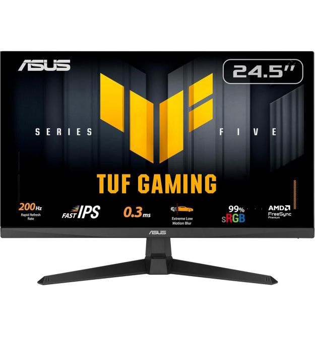 ASUS Монітор Asus 24.5" TUF Gaming VG259Q5A 2xHDMI, DP, MM, IPS, 200Hz, 0.3ms, sRGB 99%, AdaptiveSync