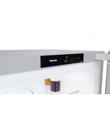 Miele Холодильник KFN 4395 DD Clean Steel с нижн. мороз., 201.5x60х65.4, холод.отд.-268л, мороз.отд.-103л, 2дв., А+, NF, нерж