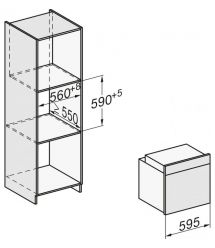 Miele Духовой шкаф H 2465 B OBSW/EDST-LOOK электрический, 76л, A+, дисплей, конвекция, телескопические направляющие, черный