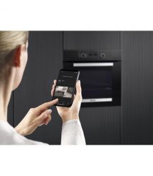 Miele Духовой шкаф H 2465 BP OBSW/EDST-LOOK электрический, 76л, A+, дисплей, конвекция,