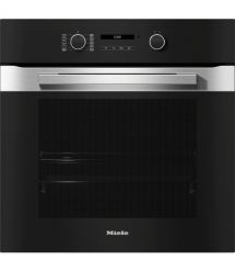 Miele Духовой шкаф H 2861 B Clean Steel электрический, 76л, A+, дисплей, конвекция, телескопические направляющие, черный