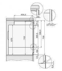 Miele Духовой шкаф H 2861 B Clean Steel электрический, 76л, A+, дисплей, конвекция, телескопические направляющие, черный
