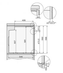 Miele Духовой шкаф H 2861 B Clean Steel электрический, 76л, A+, дисплей, конвекция, телескопические направляющие, черный