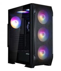 Zalman Корпус N7 PLUS V2 + блок питания ZM700-LX3, 1xUSB3.0, 2xUSB2.0, 6x120мм RGB Rainbow, 1x120мм, VGA 3