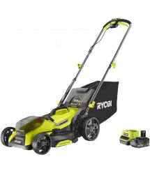 Ryobi Battery lawn mower ONE+ HP RY18LMX33A-150 18V battery 1x5Ah 33cm 30L 25-90mm 9.3kg