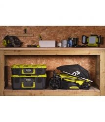 Ryobi Battery lawn mower ONE+ HP RY18LMX33A-150 18V battery 1x5Ah 33cm 30L 25-90mm 9.3kg