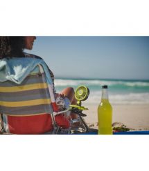 Ryobi Вентилятор аккумуляторный клипса USB Lithium RCF4-120G 4В 2А·ч 3800об·мин вращение 325° поворот 180° 2 скорости 0.29кг