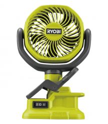 Ryobi Вентилятор аккумуляторный ONE+ RCF18-0 18В 3400об·мин 2 скорости поворотный 0.4кг без АКБ и ЗУ