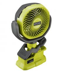 Ryobi Вентилятор аккумуляторный ONE+ RCF18-0 18В 3400об·мин 2 скорости поворотный 0.4кг без АКБ и ЗУ