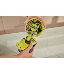 Ryobi Вентилятор аккумуляторный клипса USB Lithium RCF4-0 4В 3800об·мин вращение 32