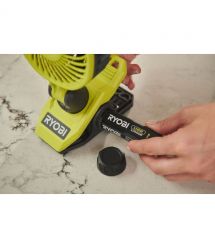 Ryobi Вентилятор аккумуляторный клипса USB Lithium RCF4-0 4В 3800об·мин вращение 32