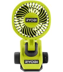 Ryobi Вентилятор аккумуляторный клипса USB Lithium RCF4-0 4В 3800об·мин вращение 32