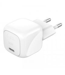 Belkin Зарядное устройство сетевое 30Вт USB-C PD PPS, белый