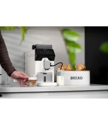 ARDESTO Кофемашина, 2л, зерно, автомат.капуч, дисплей, авторецептов -9, бело-черный